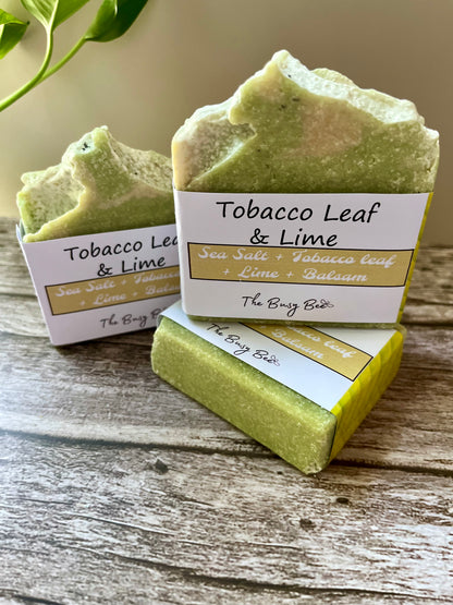 Tobacco Leaf & Lime Sea Salt Bar