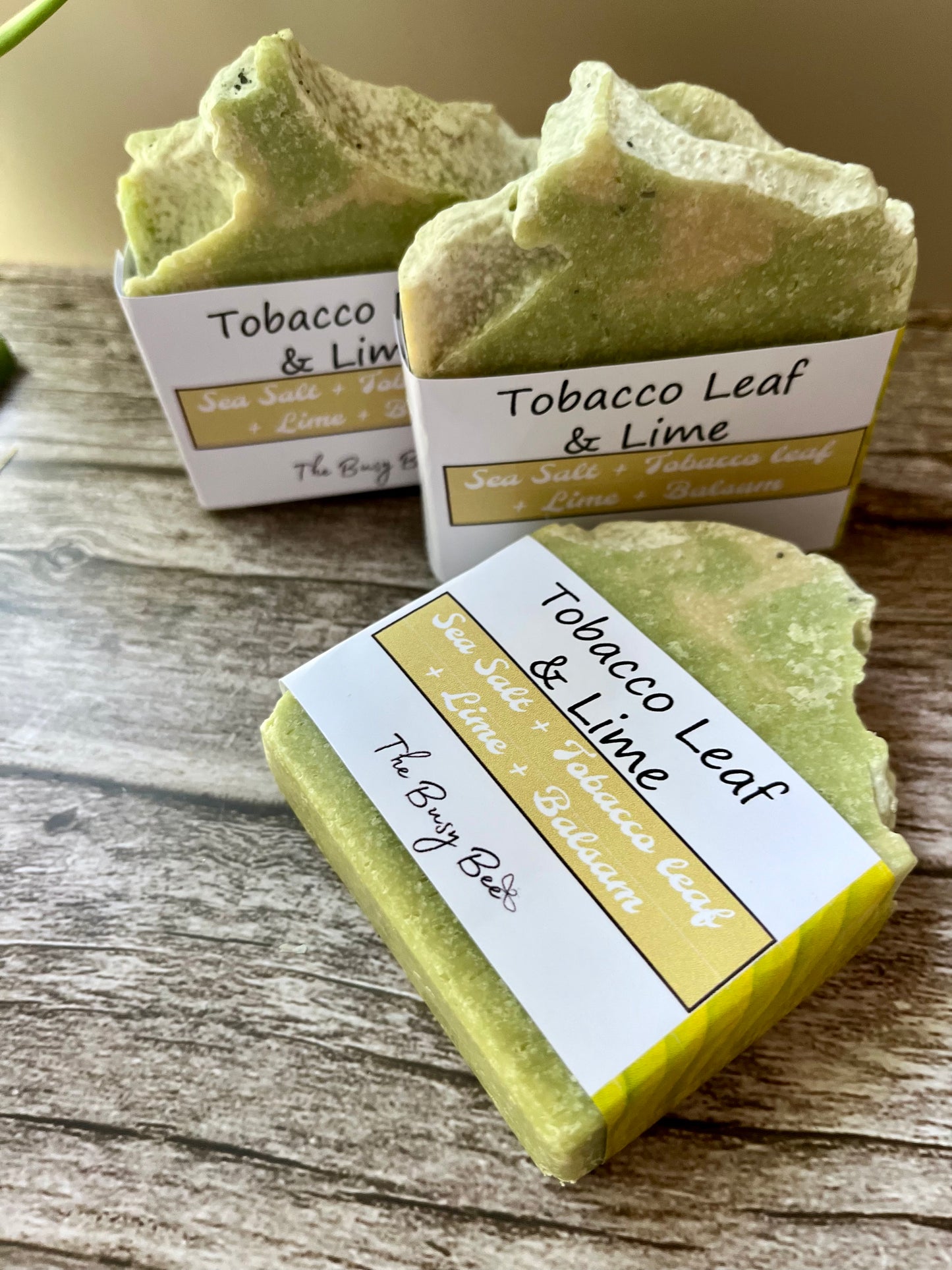 Tobacco Leaf & Lime Sea Salt Bar